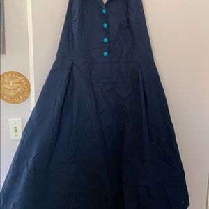 ModCloth halter swing dress